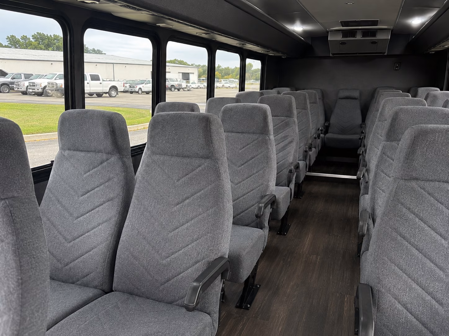 20 passenger minibus inside