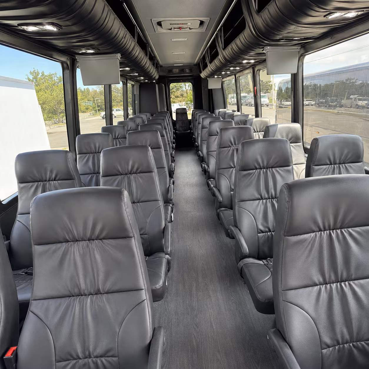35 passenger minibus interior