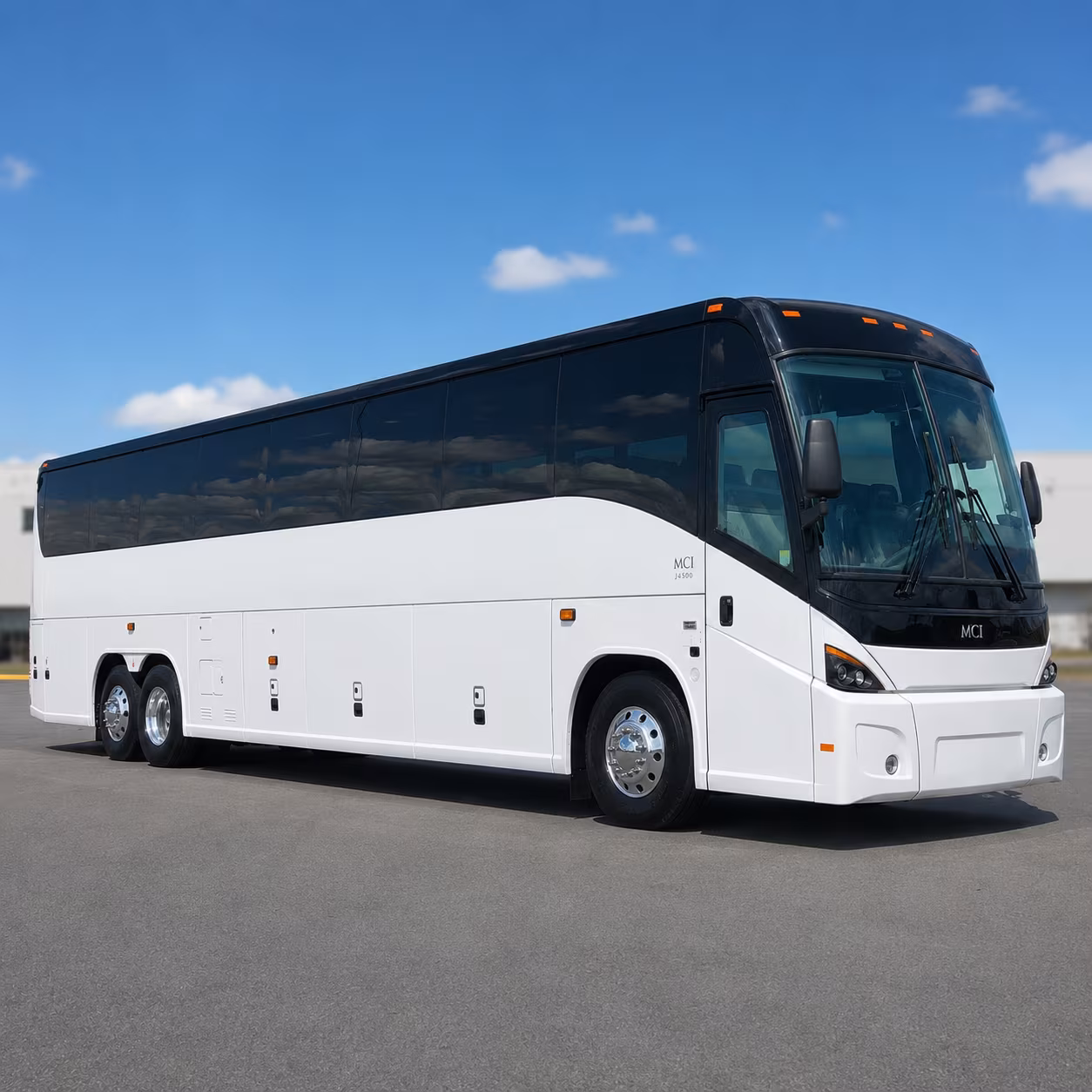 56 passenger charter bus