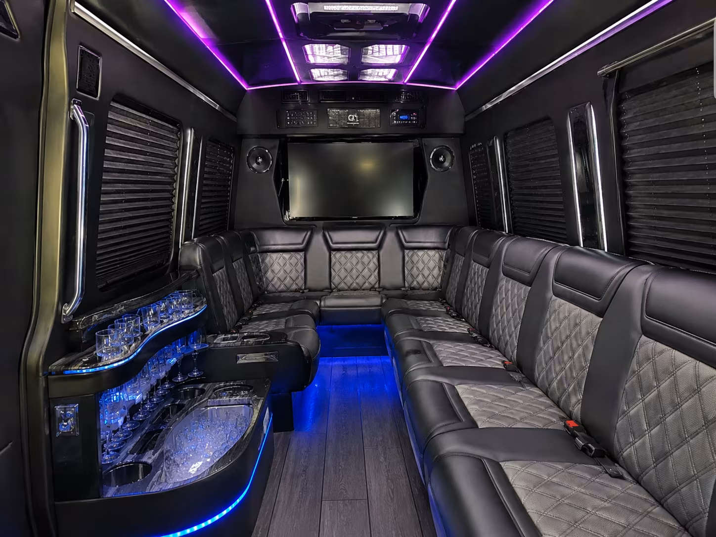 airport shuttle buses for out of town wedding guests