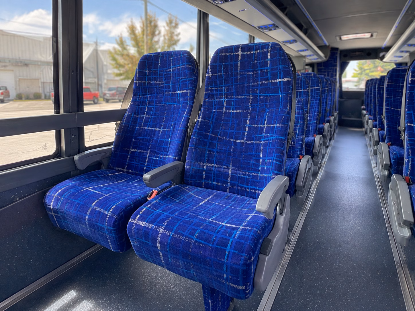 livermore charter bus rental interior