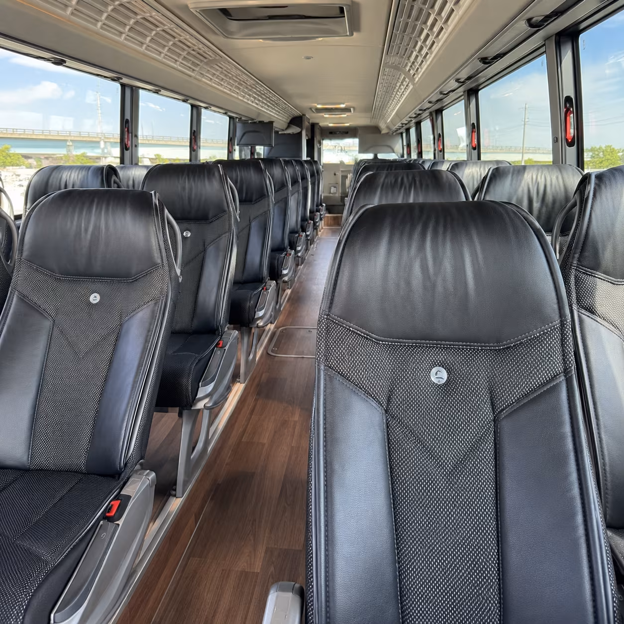 livermore corporate event transportation onboard seating