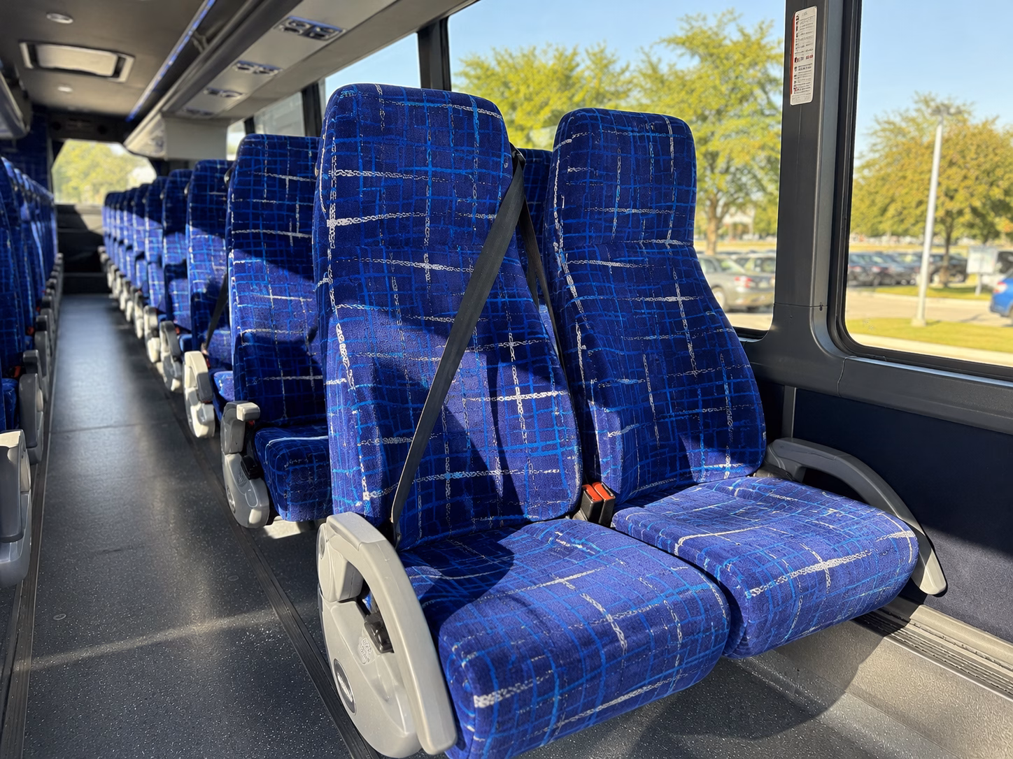 livermore private event transportation onboard seating