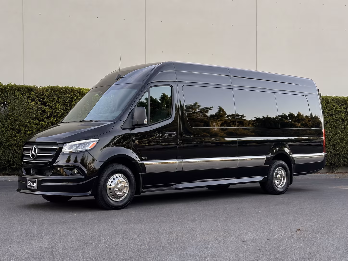 sprinter van with driver
